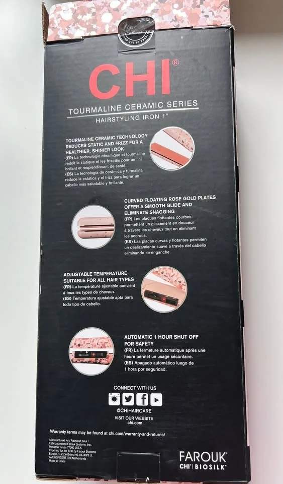 CHI 1INCH STRAIGHTENER WITH THERMAL MAT image indicator(4)