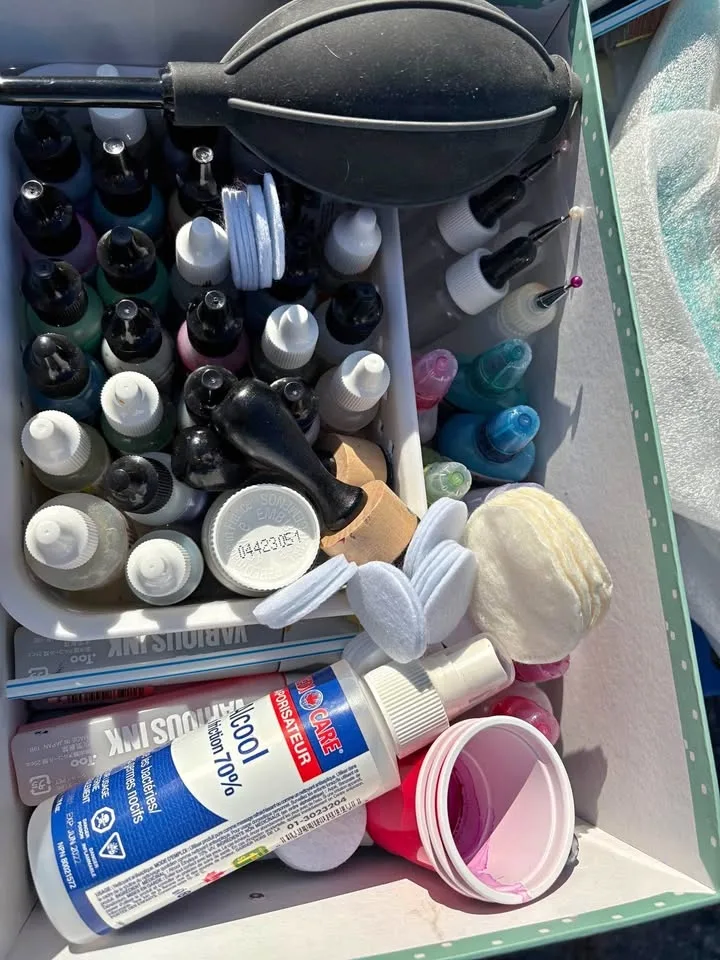Set of Alcohol Ink