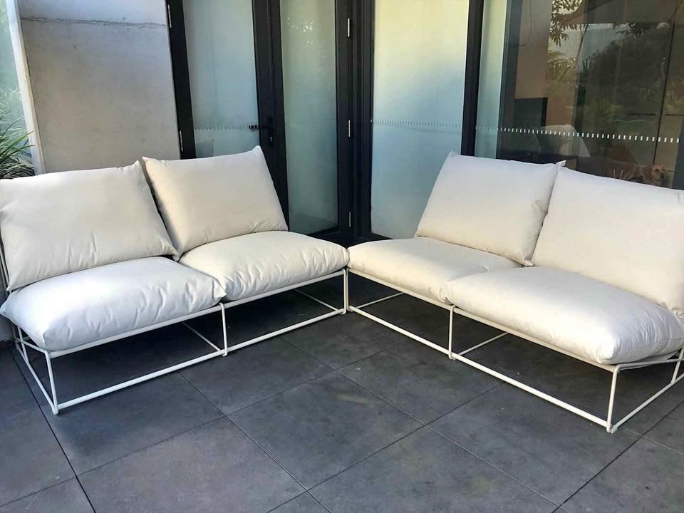 IKEA Havsten Outdoor Patio Two Cushion Loveseat Sofa