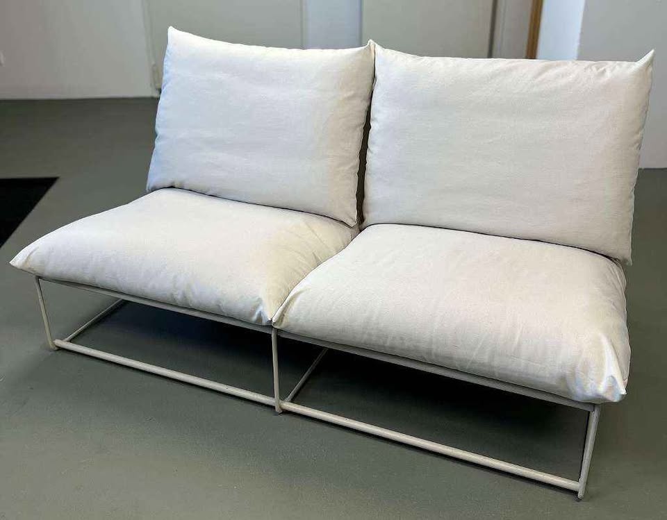 IKEA Havsten Outdoor Patio Two Cushion Loveseat Sofa - photo 2