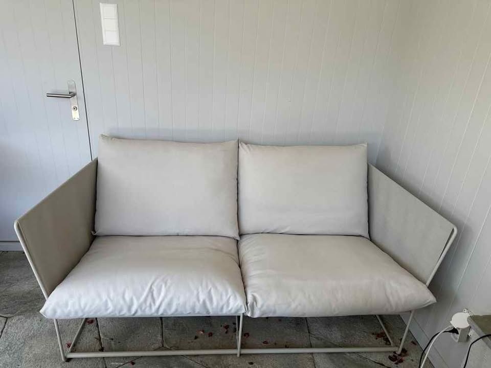 IKEA Havsten Outdoor Patio Two Cushion Loveseat Sofa - photo 4