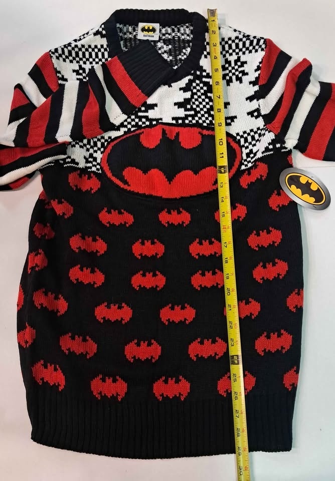 Ugly batman christmas sweater - photo 3