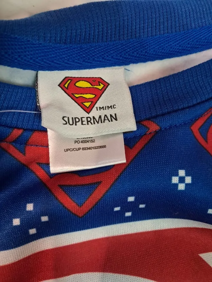 Ugly christmas sweater Superman size Medium image indicator(8)