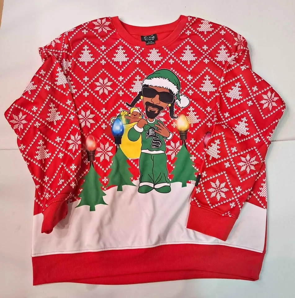 Ugly christmas sweater Snoop Dogg Dogg supply size XL