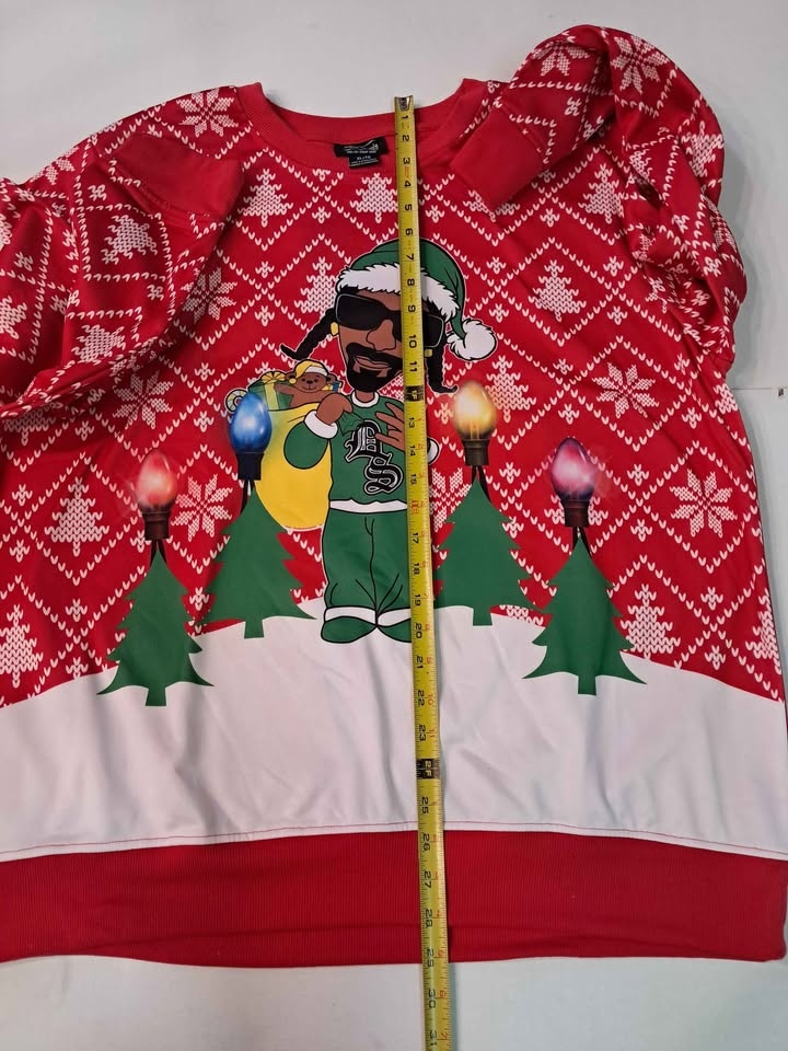 Ugly christmas sweater Snoop Dogg Dogg supply size XL - photo 3