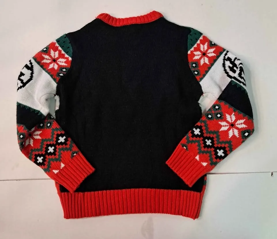 Ugly christmas sweater dragonaball Z kids size 5 image indicator(2)