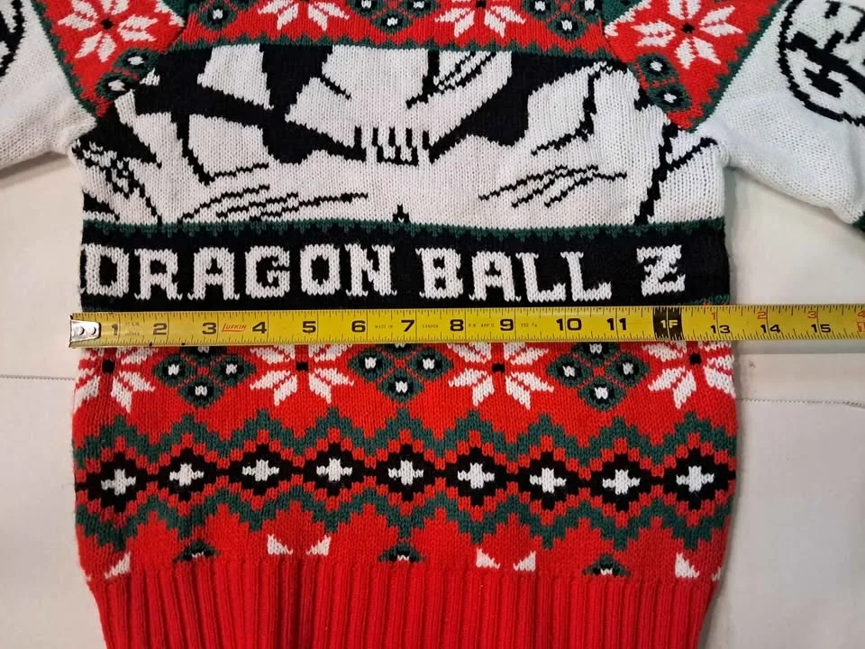 Ugly christmas sweater dragonaball Z kids size 5 image indicator(5)