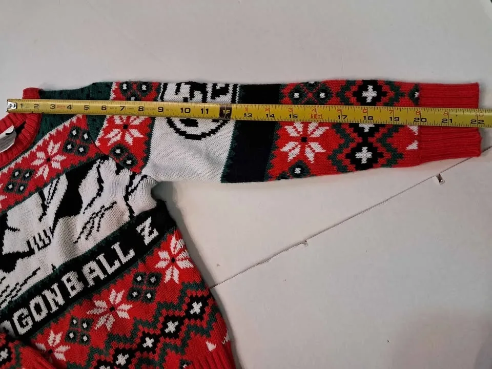 Ugly christmas sweater dragonaball Z kids size 5 image indicator(6)