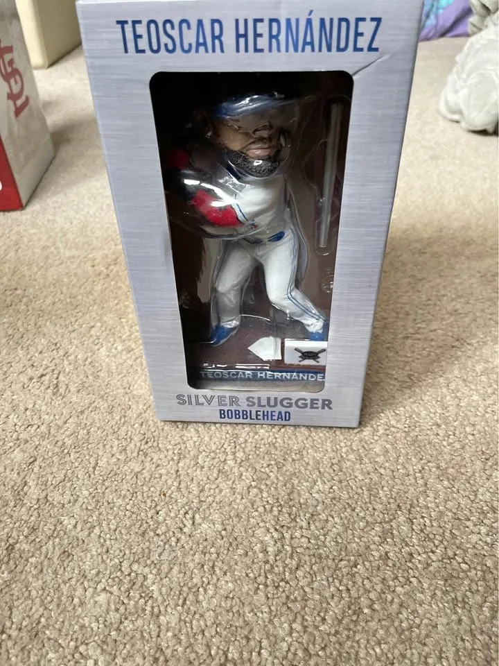 Teoscar Hernandez silver slugger bobble head