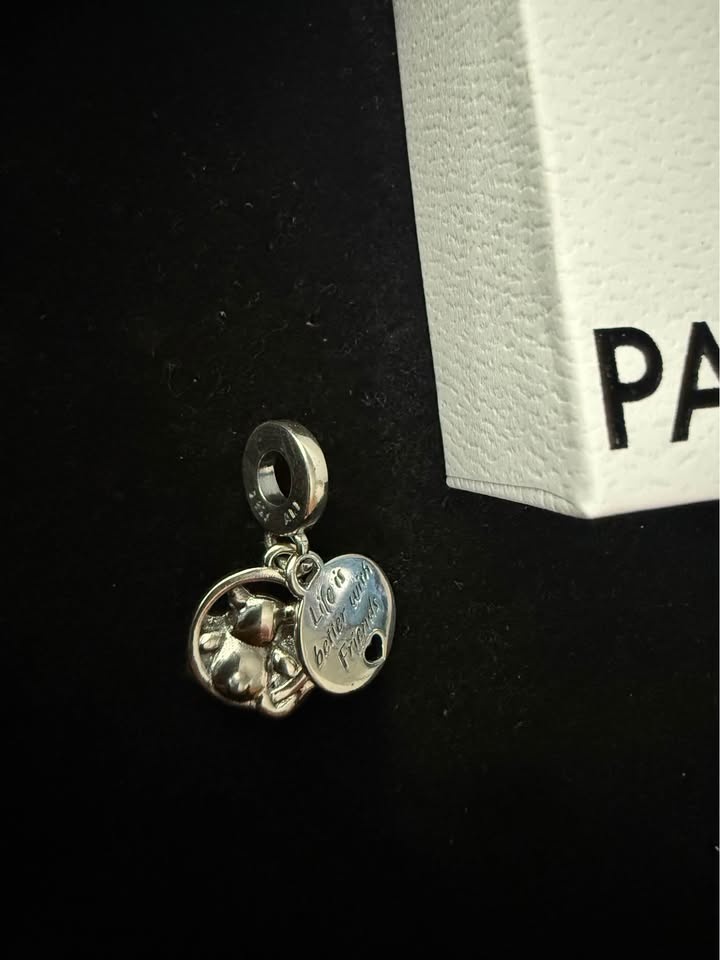 🥕 PANDORA Life is better with Friends Bear Fox Squirrel Charm 🥕 - photo 2