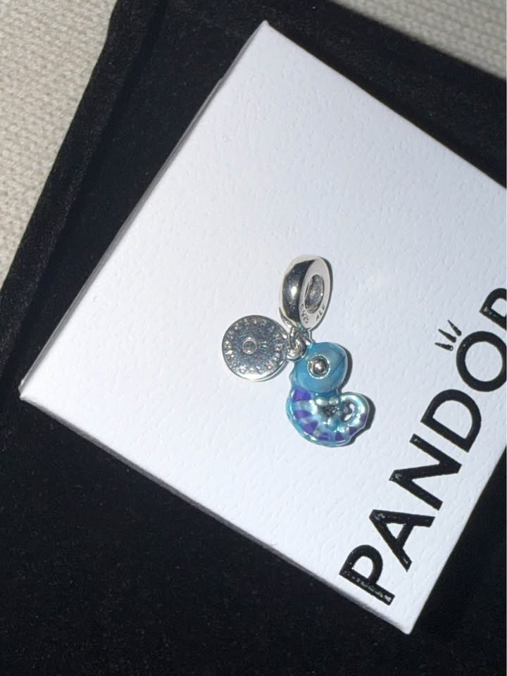 🥕Colour-changing Chameleon Dangle Charm Sterling silver (925). 🥕 - photo 2