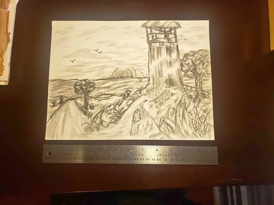 Original Charcoal 23x30 cm