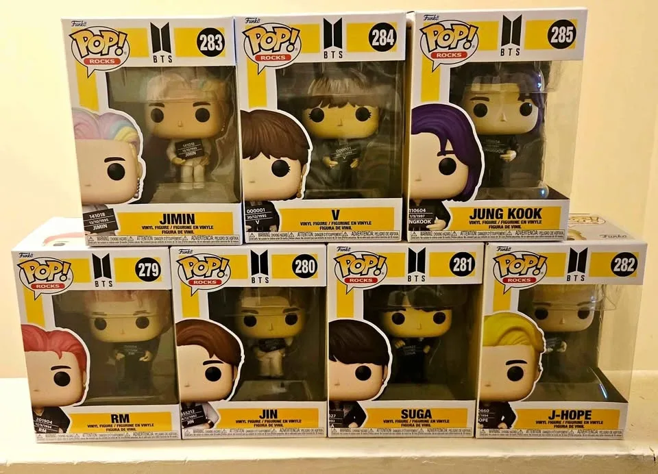 BTS (Butter Funko Pop Set)