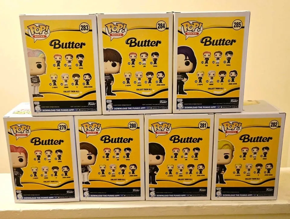 BTS (Butter Funko Pop Set) image indicator(3)