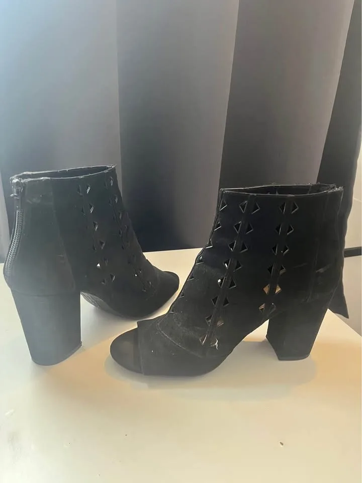 Black Block heels size 10 image indicator(2)