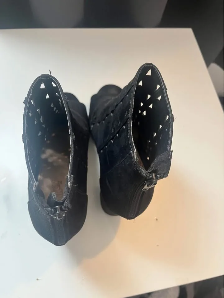 Black Block heels size 10 image indicator(3)