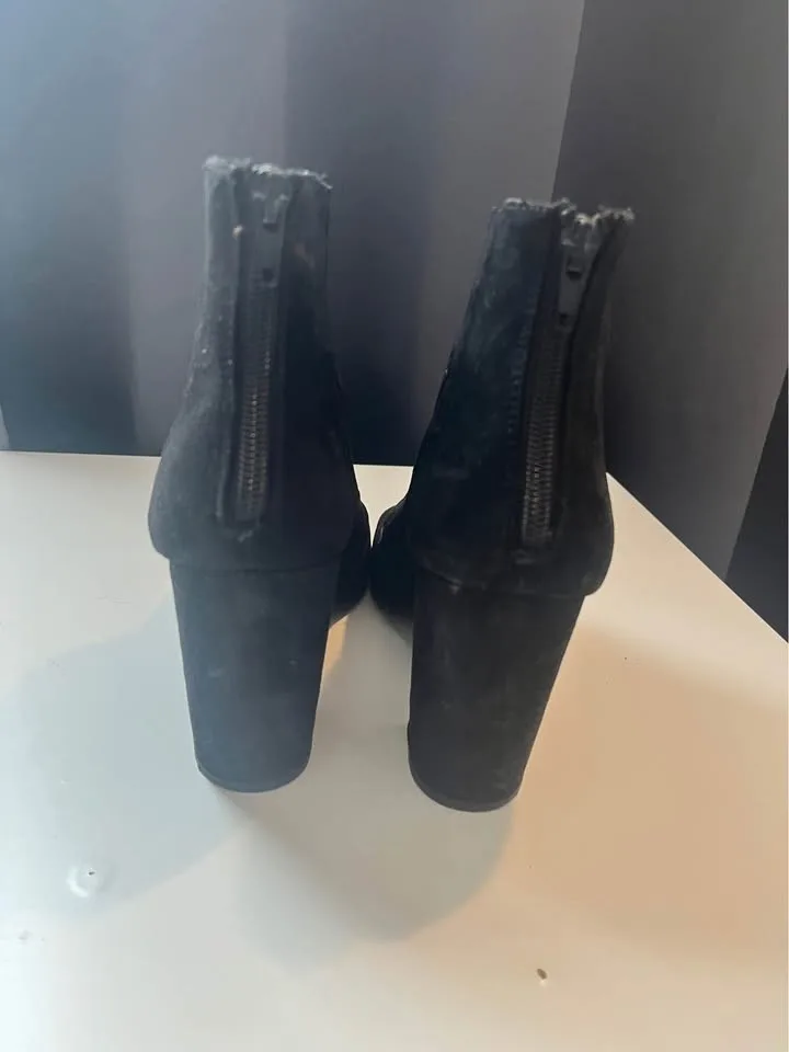 Black Block heels size 10 image indicator(4)