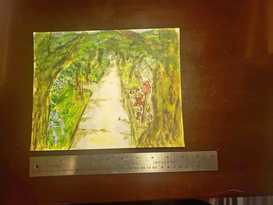 Original Watercolour 20x25 cm