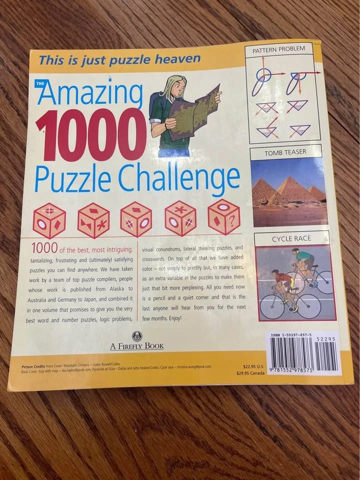 The Amazing 1000 Puzzle Challenge Book image indicator(10)