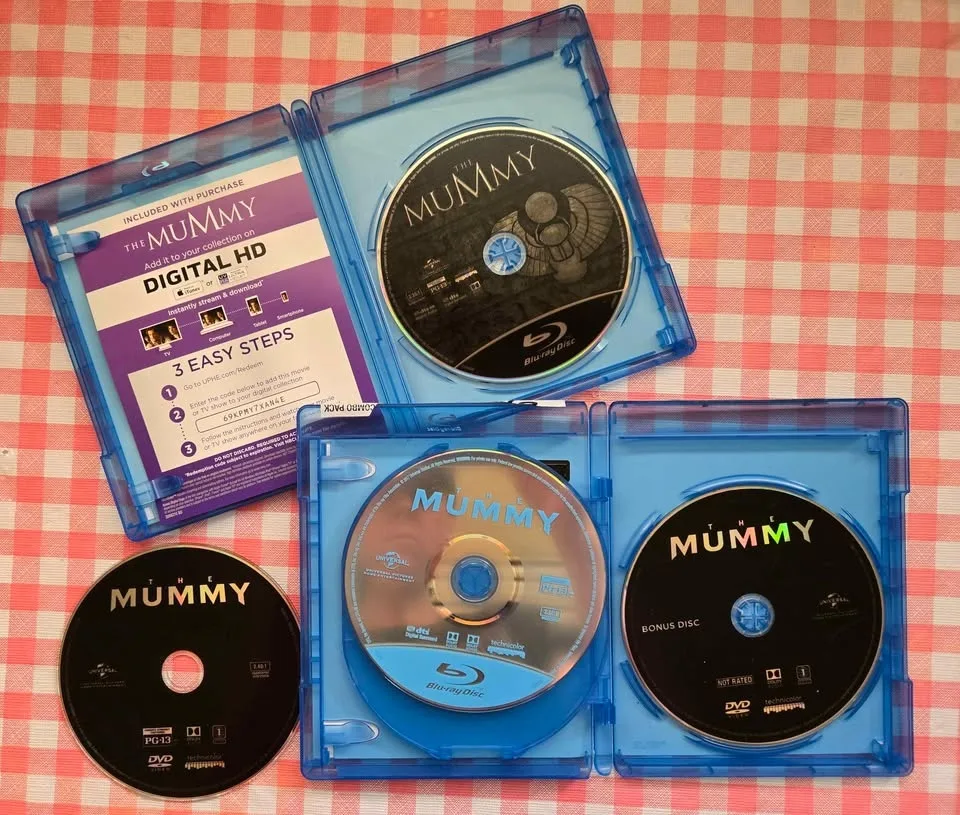Blu-ray Sequels and Mummy Franchise Genres image indicator(6)