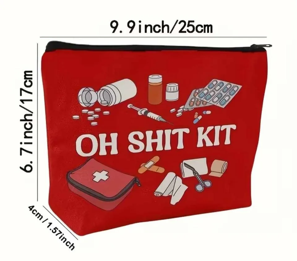 BN Humerous Print First-Aid Zip Pouches image indicator(8)