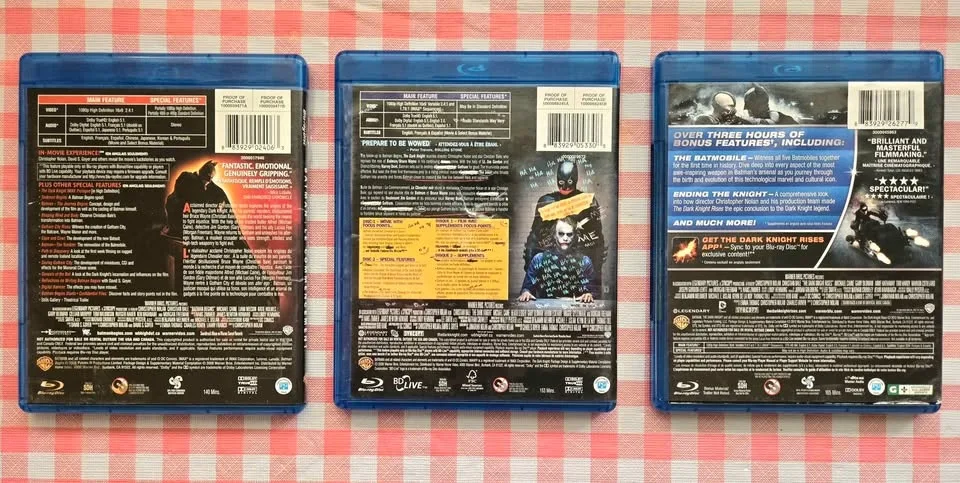 Assorted DC Superhero Blu-rays image indicator(4)