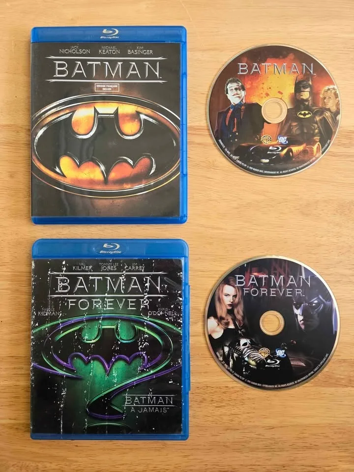 Assorted DC Superhero Blu-rays image indicator(8)