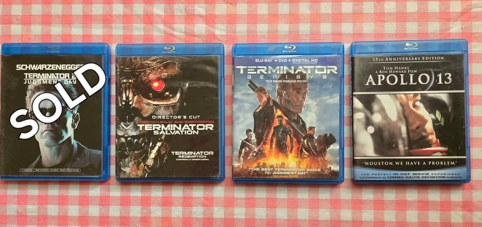 Blu-ray Sci-fi Movies $4 each OR 3 for $10 image indicator(2)