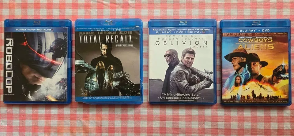 Blu-ray Sci-fi Movies $4 each OR 3 for $10 image indicator(4)