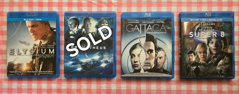 Blu-ray Sci-fi Movies $4 each OR 3 for $10 image indicator(6)