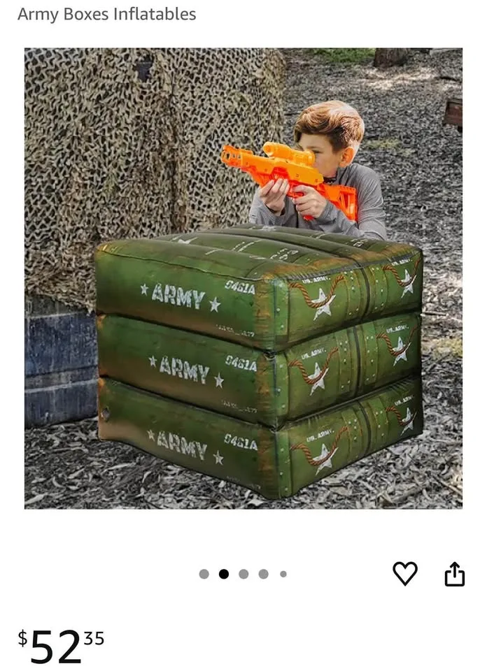 NEW - Army Boxes Inflatables image indicator(4)