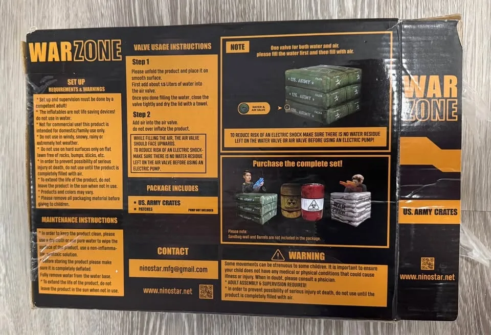NEW - Army Boxes Inflatables image indicator(6)