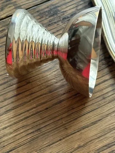 RARE VINTAGE SIGG switzerland Cups Silver plated & TRAY image indicator(6)