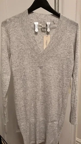 Sweater dress vertigo light grey