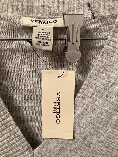 Sweater dress vertigo light grey image indicator(3)