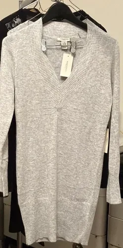 Sweater dress vertigo light grey image indicator(6)