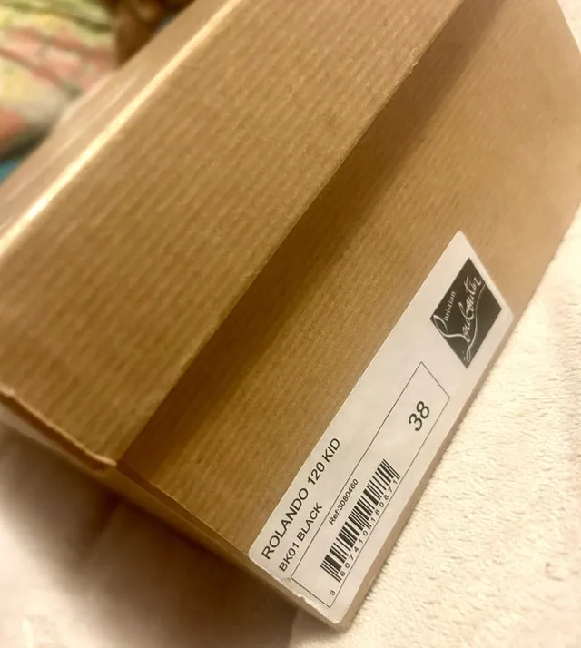 Christian Louboutin Paris Rolando Pumps Black Size 38 image indicator(2)