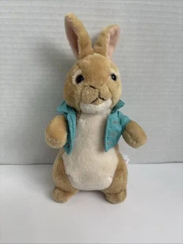 Ty PETER RABBIT Cotton Tail 7” Beanie Plush 2018