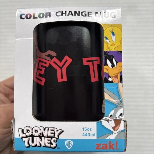 NEW Looney Tunes Color Changing Coffee Cup Mug image indicator(4)