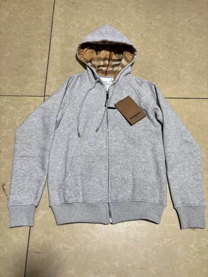 Burberry Zip-Up Hoodie