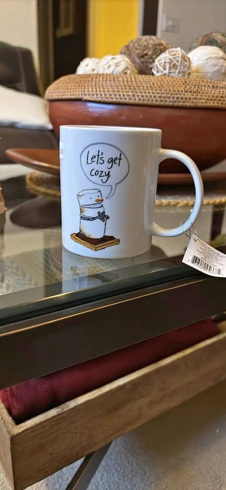 Let’s get cozy coffee mug