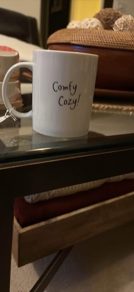 Let’s get cozy coffee mug - photo 2