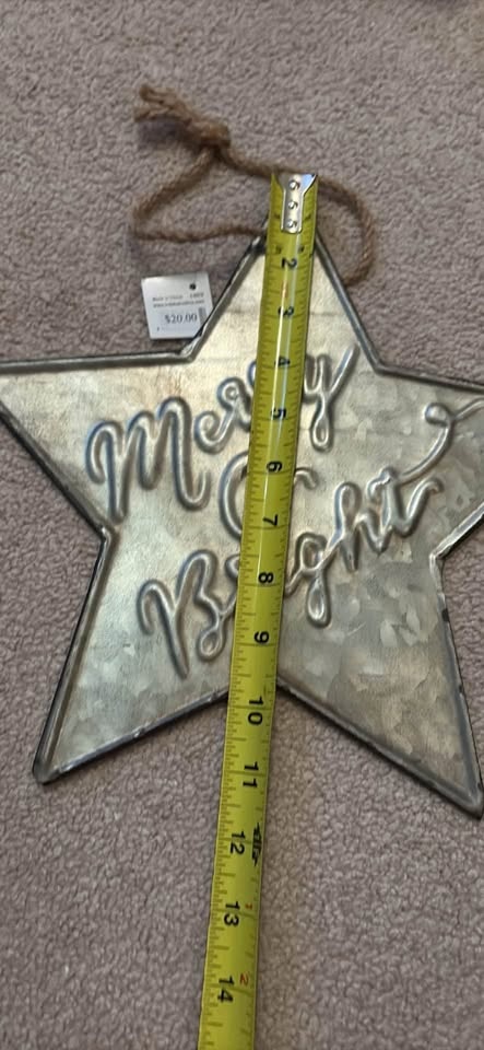 Christmas hanging star - photo 3