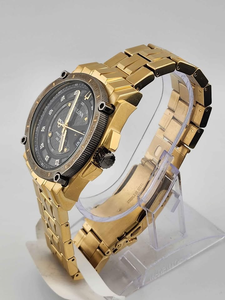 Bulova Men's Precisionist Diamond Accents Watch 98D156 - photo 3
