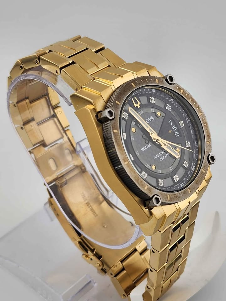 Bulova Men's Precisionist Diamond Accents Watch 98D156 - photo 4
