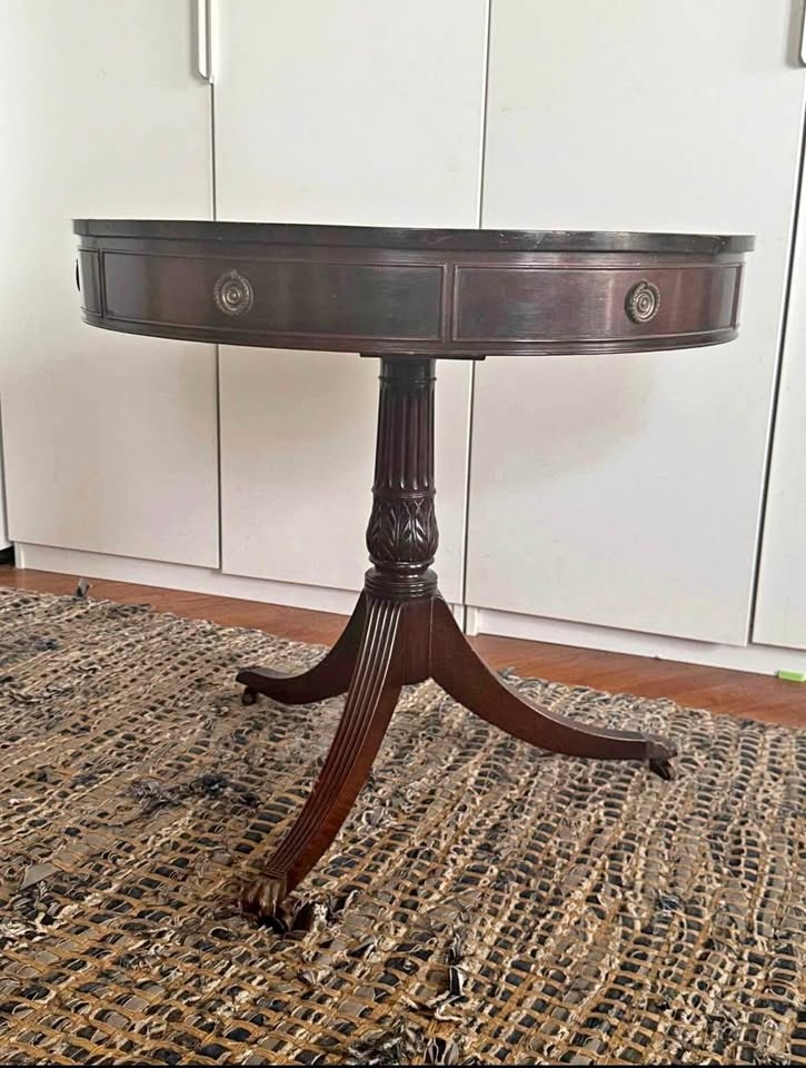 Vintage 1941 Charak Round Side Table