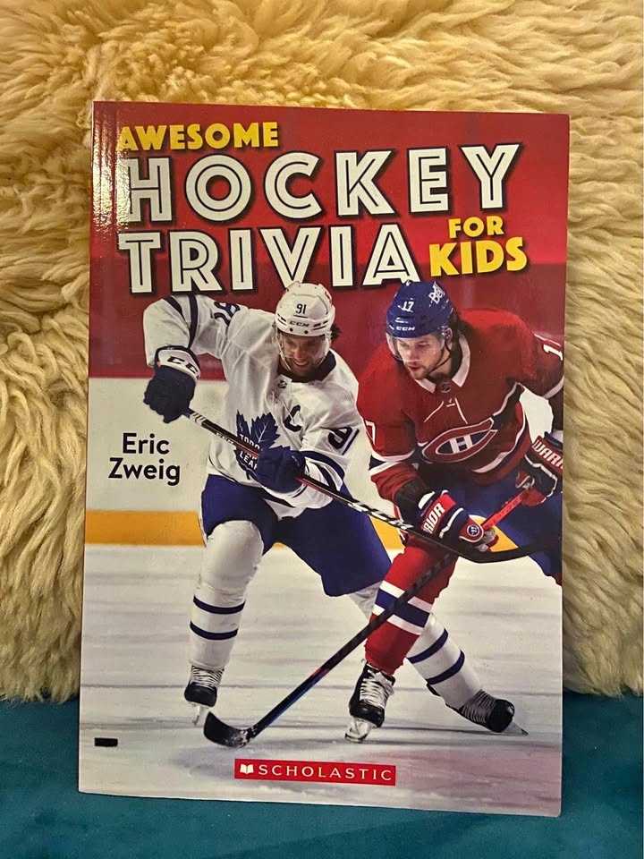 NEW KIDS HOCKEY BOOK: Awesome Hockey Trivia for Kids