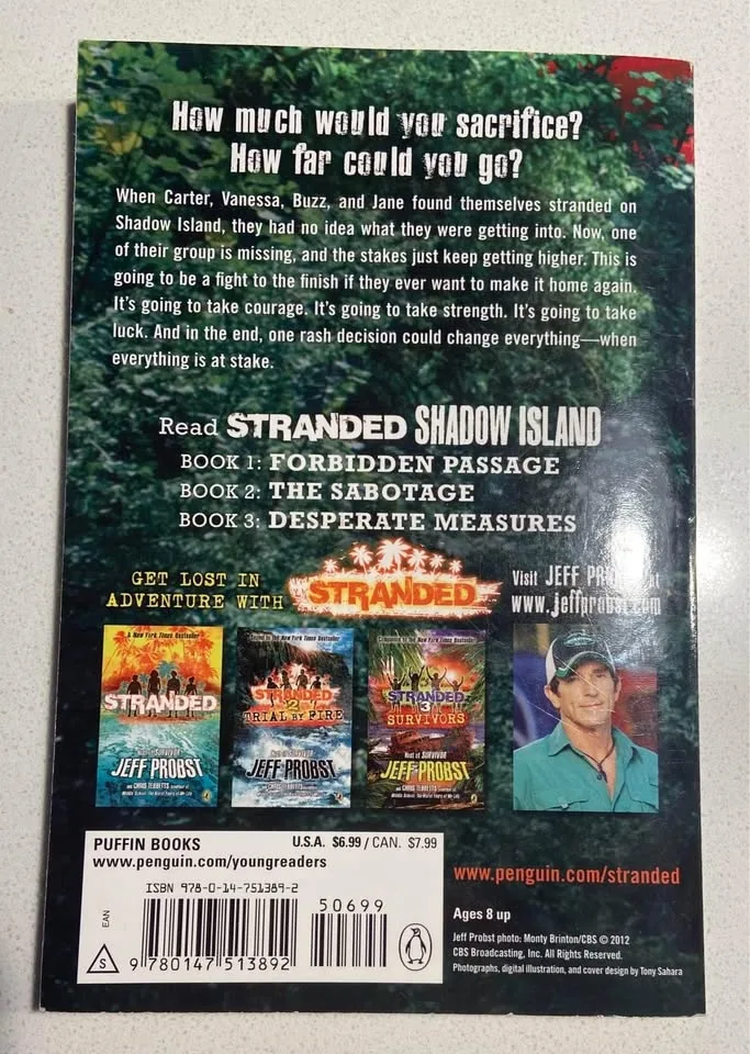 FREE Stranded: Shadow Island Book by Jeff Probst image indicator(2)