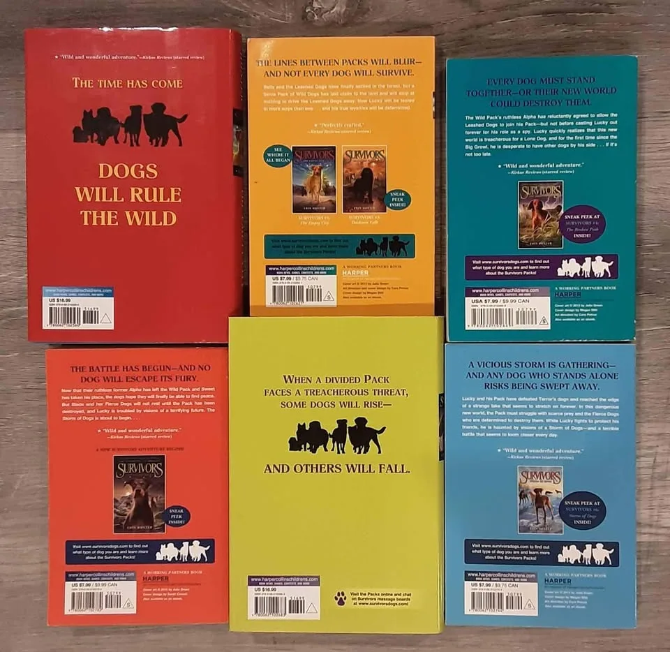 EUC SURVIVORS by Erin Hunter (books 1-6) image indicator(2)