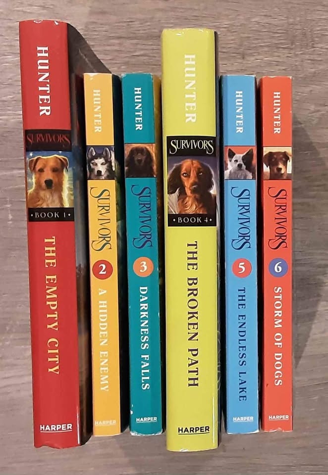 EUC SURVIVORS by Erin Hunter (books 1-6) - photo 3